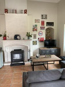 Posedenie v ubytovaní Gite " La petite maison"