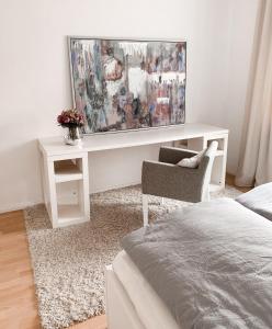 Ένα ή περισσότερα κρεβάτια σε δωμάτιο στο Appartment Paula