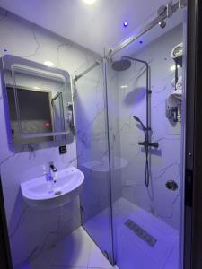 Een badkamer bij Appartement Wow