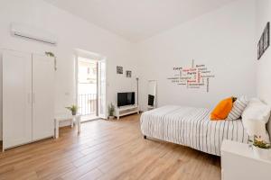 TV a/nebo společenská místnost v ubytování central comfortable studio apartment