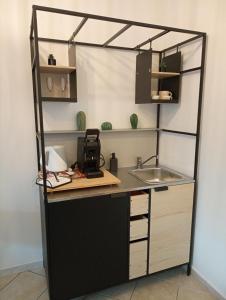 Una cocina o cocineta en A Casa Di Lina