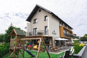 Budova, kde se ubytování v soukromí nachází