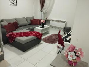 Predel za sedenje v nastanitvi Apartman Katy
