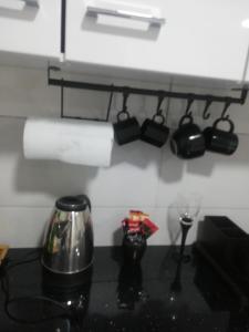 Kuhinja oz. manjša kuhinja v nastanitvi Apartman Katy