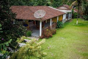 Zahrada ubytování Pousada cachoeira de Paraty