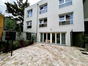 Bygningen som lejligheden ligger i