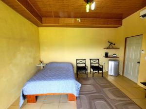 Postel nebo postele na pokoji v ubytování Suite Frente a la Cascada