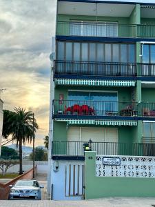 Balkón nebo terasa v ubytování Apartamento frente al Mar
