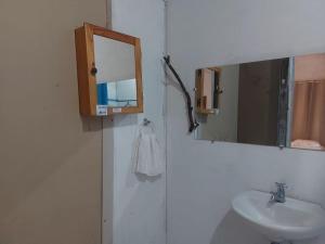 Ванная комната в Hostal Brisas del Ometepe