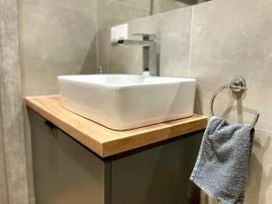 Kúpeľňa v ubytovaní Apartament Rejs