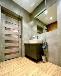 Kúpeľňa v ubytovaní Apartament Rejs