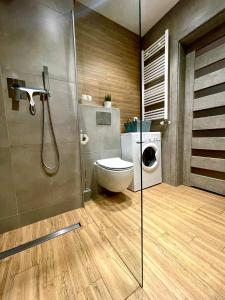 Kúpeľňa v ubytovaní Apartament Rejs