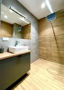 Kúpeľňa v ubytovaní Apartament Rejs