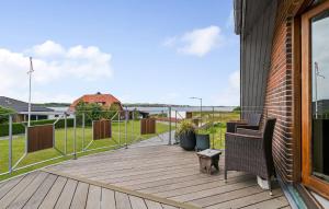 Balkón nebo terasa v ubytování Pet Friendly Home In Lemvig With Wifi