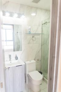 Phòng tắm tại Apartamento en Panamá Céntrico y lujoso en Panamá de la zona Bancaria