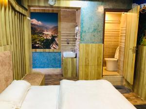 Vannituba majutusasutuses Sara's Backpackers Hotel