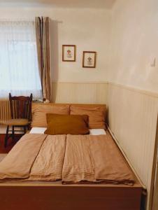 Postel nebo postele na pokoji v ubytování Apartmán Dolina