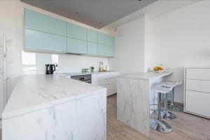 Kuhinja oz. manjša kuhinja v nastanitvi Van Gogh - BillBerry Apartments