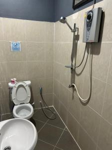 Koupelna v ubytování Labella samet guesthouse