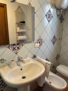 Kylpyhuone majoituspaikassa Gioia di Mare