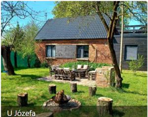 Vonkajšia záhrada v ubytovaní Stodoła HOME&CHILL
