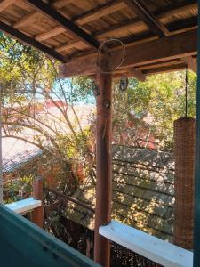Uma varanda ou terraço em Encanto Caraíva