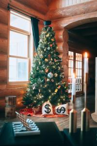 Posezení v ubytování Private Hot Tub Sauna Indoor pool ski Monopoly