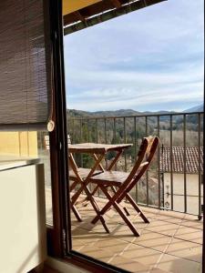 Ein Balkon oder eine Terrasse in der Unterkunft Apartamento Les Orenetes