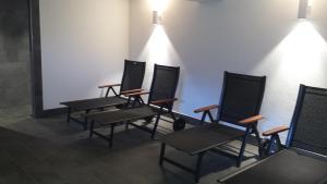Posezení v ubytování Apartment Scuol