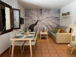 Χώρος καθιστικού στο Apartamentos Inside Casa de la Alberca