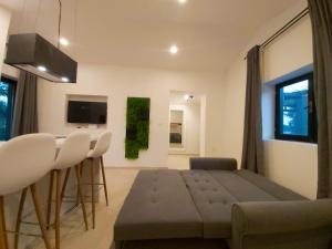 TV a/nebo společenská místnost v ubytování Casa Colone