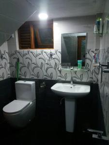Koupelna v ubytování Malaka Villa