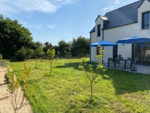 Vonkajšia záhrada v ubytovaní Maison de vacances à Sarzeau à 5 min de la plage à pieds