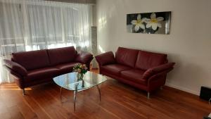Posezení v ubytování Apartment Heidi
