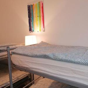 Postel nebo postele na pokoji v ubytování Bridgetown Hostel