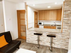 A kitchen or kitchenette at Casa Riquiña