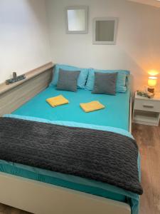 Postel nebo postele na pokoji v ubytování Apartman Una