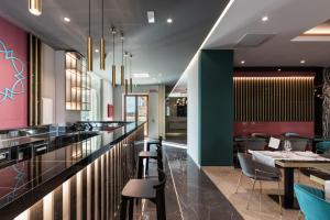 Predel za sedenje v nastanitvi Hotel Netum Mare