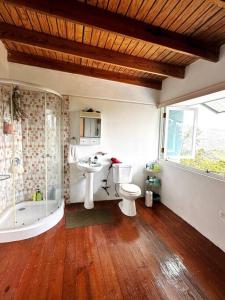 Ванная комната в Hacienda Verde Luz La Casona