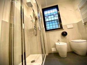 Kúpeľňa v ubytovaní Gemelli Hotel
