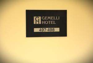 Certifikát, ocenenie alebo iný dokument vystavený v ubytovaní Gemelli Hotel