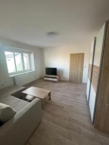 TV a/nebo společenská místnost v ubytování Apartmány Ferie