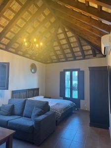 Postel nebo postele na pokoji v ubytování Posada Alegria