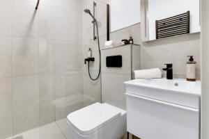 Ένα μπάνιο στο Gemütliches Apartment/ Ruhrpark