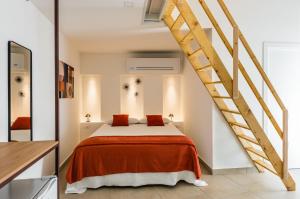 Katil atau katil-katil dalam bilik di Case Varanni Etna Experience