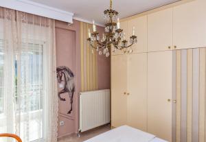 Postel nebo postele na pokoji v ubytování Kalendes home