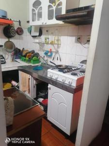 Oaxaca's treasures tesisinde mutfak veya mini mutfak