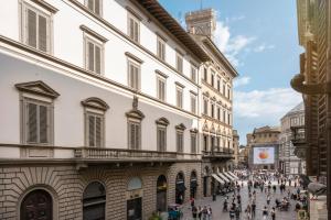 Nespecifikovaný výhled na destinaci Florencie nebo výhled na město při pohledu z penzionu