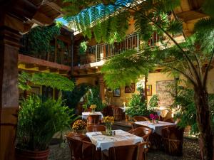 Zahrada ubytování Hotel Casona de Manzano