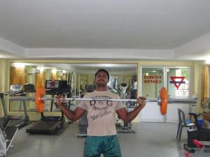 Fitness centrum a/nebo fitness zařízení v ubytování YMCA PROGRAM CENTRE